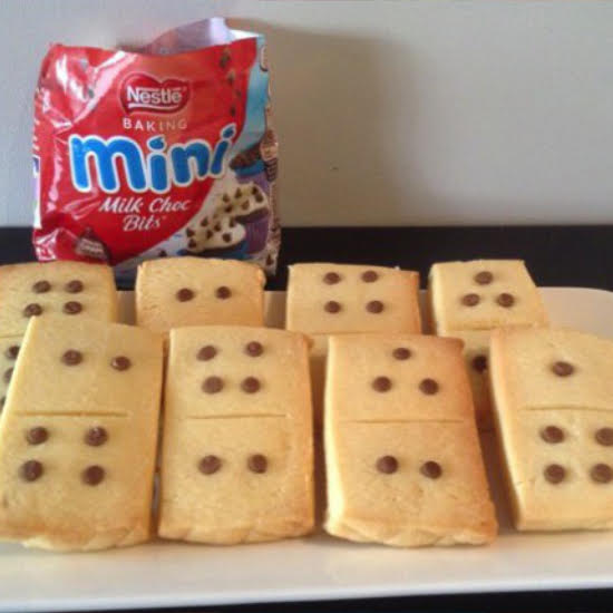 domino shaped cookies